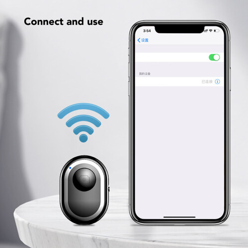 Wireless Bluetooth Camera Remote Control for Phones, 80mAh 1pc CR2032 2