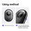 Wireless Bluetooth Camera Remote Control for Phones, 80mAh 1pc CR2032 9