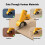 Taglierina per cartone ricaricabile con display a LED e 2 lame 7