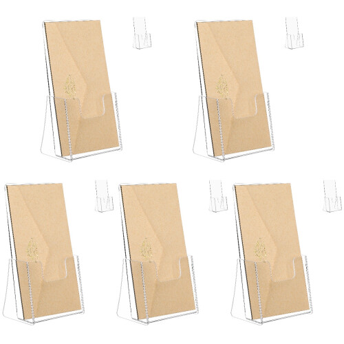 5Pièces Organisateurs De Brochures Portable Design Élégant 1