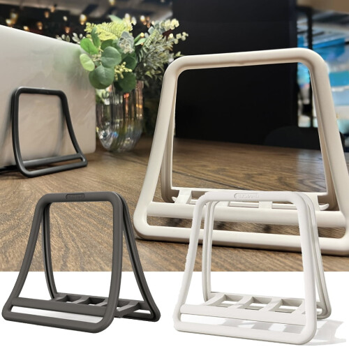 Vertical Laptop Stand Holder Adjustable Desktop Notebook Dock Vertical Laptop Stand Space Saving for Laptop Notebook 2