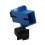 kenable SC SM Simplex Fibre Optic Patch Panel Mount Gland Coupler Single Mode SX Blue 5