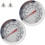 Grilltermometer i rostfritt stål, bimetalliskt, 1-pack 8