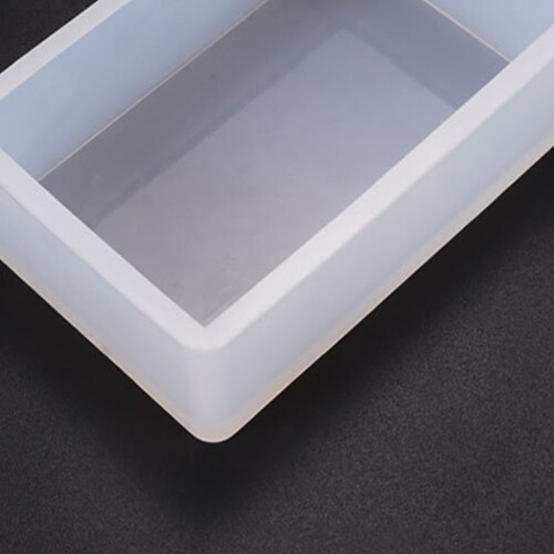 DIY Kit UV Εποξειδική Ρητίνη Σιλικόνης Ορθογώνιο Κουτί Καλούπι για Χειροποίητα 1