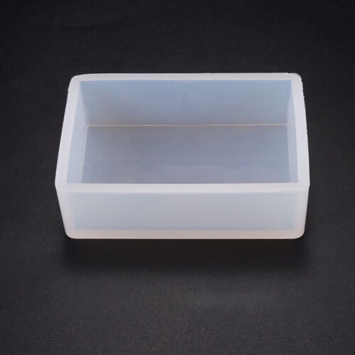DIY Kit UV Εποξειδική Ρητίνη Σιλικόνης Ορθογώνιο Κουτί Καλούπι για Χειροποίητα 2