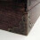 Protector de esquina triangular de bronce para muebles, 1x1 pulgada. 6