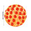Couverture en flanelle Pepperoni Pizza 35 pouces 2