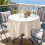 Nappe en coton et lin lavable et infroissable 90 x 60 cm 6