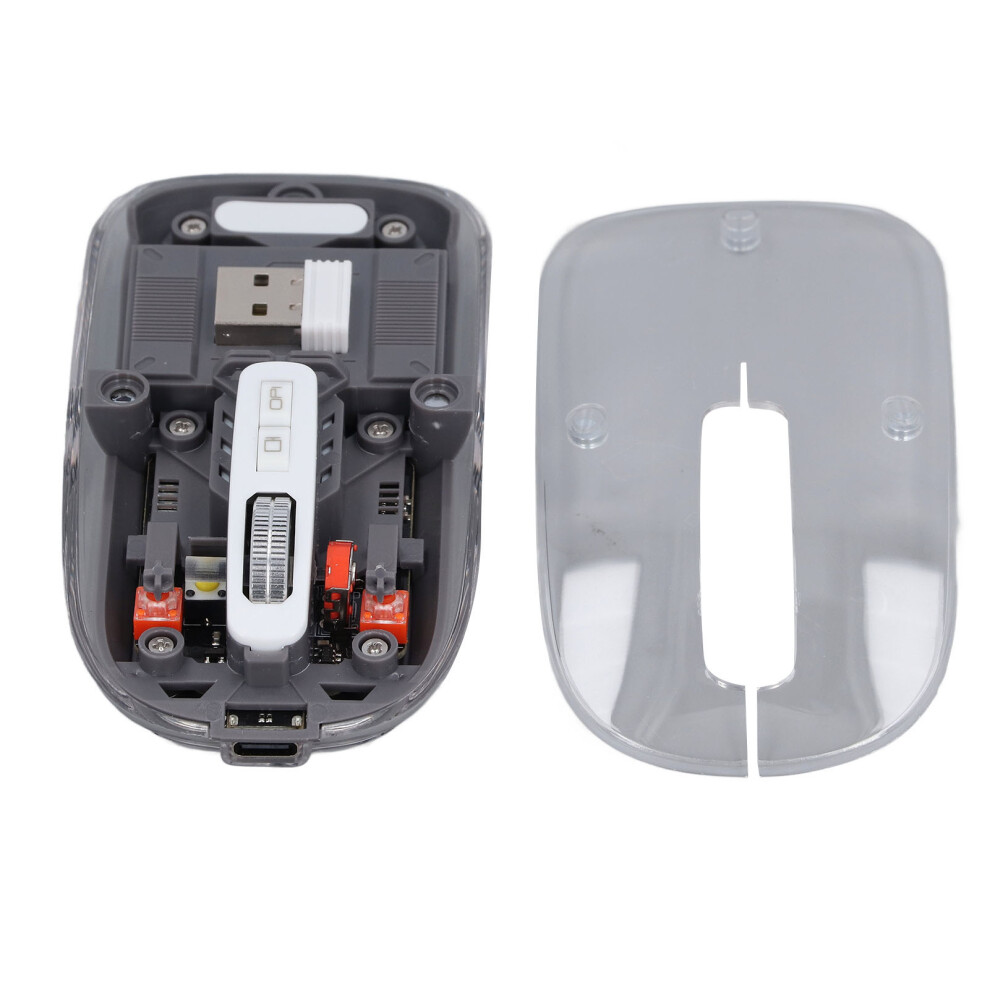 Wireless Bluetooth Mouse Bt1 Bt2 400Mah 113X57x25mm Grey 4641391193580