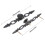 Zinc Alloy Vintage Cabinet Handle Black 1 Pack 2