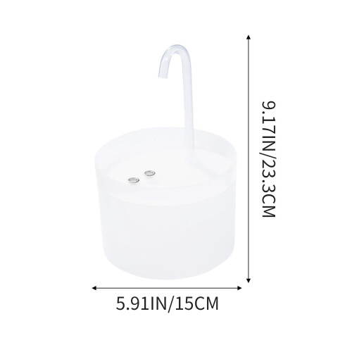 Σιντριβάνι Νερού Γάτας Gravity Pet Water Dispenser Αυτόματη Ταΐστρα Νερού Κυκλοφορίας για 2