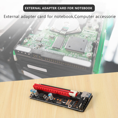 Μίνι PCIe σε PCI Express16X Riser για φορητό υπολογιστή Εξωτερική κάρτα εικόνας BTC Antminer Miner 2