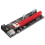 Μίνι PCIe σε PCI Express16X Riser για φορητό υπολογιστή Εξωτερική κάρτα εικόνας BTC Antminer Miner 7