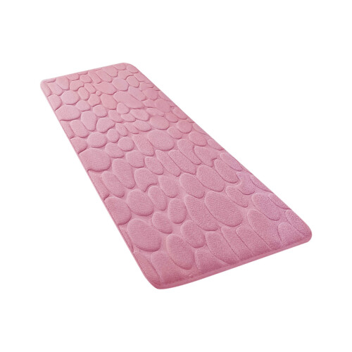 Tapis de bain lavable rose rectangulaire 1017 pouces 1