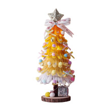 Mini sapin de Noël 2025, sapin de Noël de table pour décorations de Noël intérieures, ornements de fête, centres de table de Noël