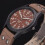 Relógio de quartzo masculino clássico com pulseira de couro, compatível com Android – AW1351-56W 2
