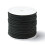 Snáithe Braid Cadáis le Spól Babhta Dubh 1.2mm 21.87 Slat (20m) / Rolla 1