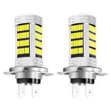 2 sztuki LED H7 4014LED92SMD Samochodowa lampa przeciwmgielna do samochodów ciężarowych LED DRL Źródło światła do jazdy dziennej Białe DC12V
