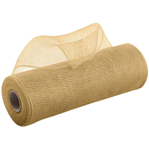 Κορδέλα Deco Mesh 10 ιντσών x 30 πόδια, Ανθεκτικό περιτύλιγμα από πολυεστερικό πλέγμα