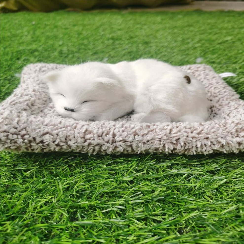 Cute Animated Sleeping Dog Plush Toy For Car Dashboard Â Soft Stuffed Animal Decor Gift (7.1X5.5"), Compatible With All Cars 9405492214354