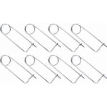 MerciL Brooch Shape Hitch Clips & Pin, M3x105mm, 3mm Diameter, 8 Pieces