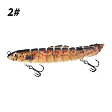 2 Stück klassische Luya Mehrteiler-Angelköder, 16 g/10 cm, 7-teilig