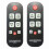 Telecomando A-TV10TV per anziani, universale e impermeabile. 1