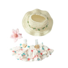 Bubu Doll Skirt Set Premium 3-Piece Outfit 17 cm