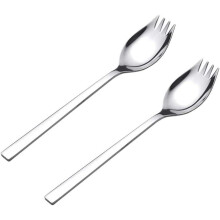 Edelstahl-Spork, umweltfreundlich, 2er-Pack