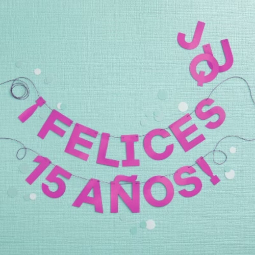 Felroze metallic: maak je eigen banner 1