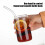 Mug cola gloine borosilicate 16oz le clúdach adhmaid 5
