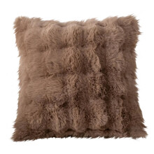 Clúdach Pillow Fur Bréige Coinín Uigeacht 17x17 Orlach