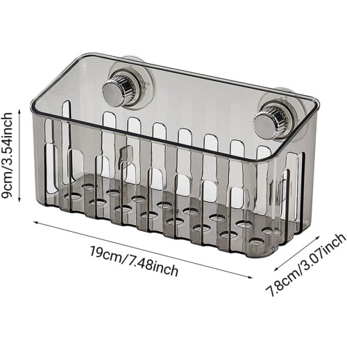 Sink Faucet Organizer with Suction Cup Rack 1