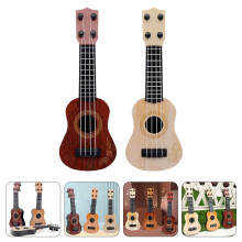 Kids Ukulele Toy 2 Pcs Assorted Colors Musical Instrument for Children Music Education and Christmas