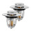 2Pcs Drain Plug Basin Plug Silver Copper Simple Design for Bathroom Users 4