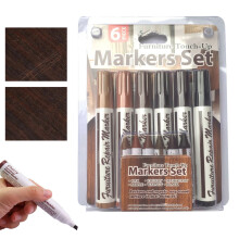 Rotulador de pintura para suelos de 2,5 ml para madera y laminados.