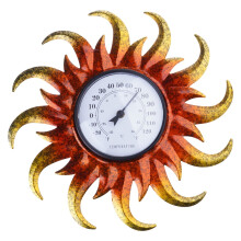 Indoor Outdoor Thermometer Wall Thermometer Decorative Thermometer Temperature MesureMeter for Home Garden