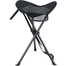 Banqueta tripé dobrável alta para camping ao ar livre, 102 kg (225 lbs)