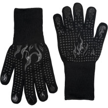 Gants de barbecue isolants en silicone, taille unique