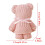 Soft Coral Fleece Bear Towel Gift 1 Pack 3