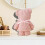 Soft Coral Fleece Bear Towel Gift 1 Pack 6
