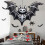 Μεγάλο μπαλόνι νυχτερίδας για το Halloween από αλουμινόχαρτο, φουσκωτή διακόσμηση 1