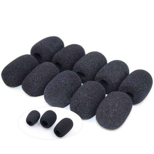 Bonnette anti-vent pour microphone (10 pièces) 2