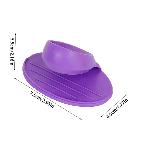 Silicone Oven Mitts Heat-Resistant Non-Slip Pair 2