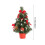 Mini Christmas Tree 30CM Pre-Decorated Red 2