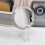 Double-Sided Handheld Mirror with Stand, 1X/10X Magnifying Makeup Mirror, Clear Adjustable, Round Shape, White 4