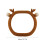Teddy Bear Fleece Steering Wheel Cover D-Shaped 3