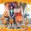 Διαφανείς τσάντες για δώρα Halloween με κολοκύθα και λαβές 20 τεμάχια 5