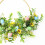 16-inch Easter Wreath with Sunflowers and Spring Flowers 3
