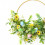 16-inch Easter Wreath with Sunflowers and Spring Flowers 4